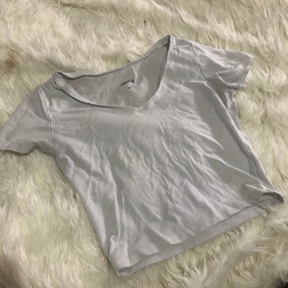 wildflower white crop top